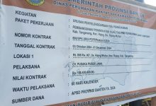Proyek perkim menelan anggaran APBD 186,240 juta dugaan ada mar up kajati Banten akan turun Tangan.