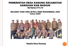 Pemerintah desa kanung kecamatan Sawahan kab Madiun  Mengucapkan selamat hari isra mi’raj, Nabi Muhammad, SAW tahun 2025.
