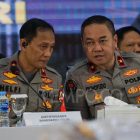 Pihak Penyidik Mabes Polri, panggil Kades Kohod tidak hadir di ruang penyidik.