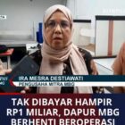 Waduh, pemrintah makan garatis pengusaha katering MBG hampir Rugi Rp 1 Milyar.