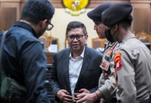Ada dugaan sidang Hasto Sekjen PDIP, Saeful Bahri terlibat dalam aktor intelektual.