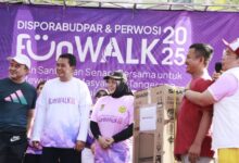 Bupati berharap kegiatan ini menjadi awal yang baik untuk membudayakan olahraga di tengah masyarakat.