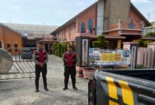 Sat Sabhara Polres Batu Bara Laksanakan Patroli dan Pengamanan Gereja-gereja di Wilayah Hukum Polres Batu Bara.