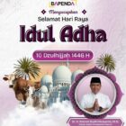 Kepala Bapenda dan Beserta Staf mengucapkan selamat hari raya Idul Adha 1446 H / 2025. Semoga Pendapatan Asli Daerah (PAD) Menjadi Gemilang.