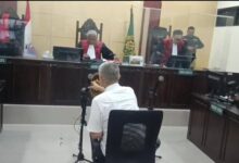 Carly Chandra sidang di buka untuk umum, sidang lanjutan kasus tanah.