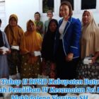 Reses Tahap II DPRD Kabupaten Batu Bara Makhdalena Sianipar SH memberikan tali asih 100 beras kepada masyarakat Desa Benteng Jaya