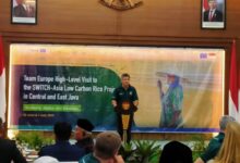 Pemkab Madiun dan uni eropa perkuat kolaborasi beras/kopi berkelanjutan lewat switch -asia low carbon rica project.