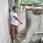 Desa Jiwan pembangunan jamban untuk keluarga tidak mampu.
