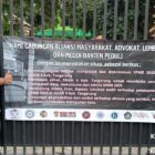 Warga minta di adili, ada dugaan kriminalisasi pihak orang tua murid