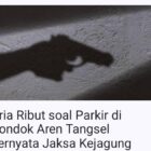 Yang bernama S diduga premanisme yang berkedok pegawai Kejagung.