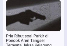 Yang bernama S diduga premanisme yang berkedok pegawai Kejagung.