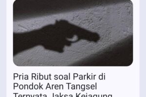 Yang bernama S diduga premanisme yang berkedok pegawai Kejagung.
