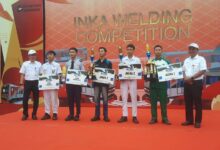 INKA Welding Competition, Siswa SMKN 1 Kebonsari Raih Juara Pertama.