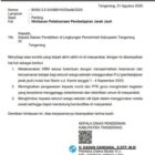 Kadis Pendidikan Kab Tangerang menghimbau agar murid dan Guru agar tidak mengunakan tetap muka.