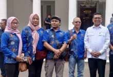 PWI Kota Tangerang Dampingi Pengurus PWI Pusat dan PWI Banten Bertemu Gubrnur Banten.