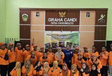 Pembentukan Desa Tangguh Bencana (DESTANA) di Desa Candimulyo Kecamatan Dolopo.