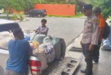 Polres Batu Bara Dampingi Petani Jual 915 Kg Jagung ke Bulog Asahan, Wujud Nyata Program Satu Desa Satu Hektar Jagung.