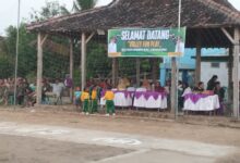Kejuaraan Bola Volley Fun Play Meriahkan BST di Desa Nampu.