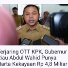 Ditangkap Gubenur Riau, geger se-propinsi Riau orang di tangkap.