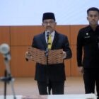 H. Sachrudin Walikota : Pelantikan tersebut juga mencakup 3 (tiga) jabatan Administrator dan Pengawas pada RSUD Panunggangan Barat.