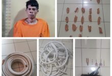 Polsek Neglasari Ungkap Kasus Pencurian dengan Pemberatan di Pergudangan Bandara Mas.