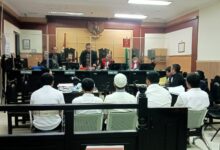 SINDIKAT NARKOTIKA ANTAR PULAU 5 TERDAKWA WARGA ACEH TERANCAM HUKUMAN SEUMUR HIDUP.