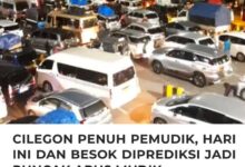 Akan terjadi kemacetan penumpukan mobil dari Sumatra menuju ke Merak, sekitar jam 18.00 Wib.