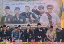 Semangat Kebersamaan dan Kepedulian Menggema dalam Anniversary PSHT Peduli dan Halal Bihalal Ranting Tandes Surabaya.
