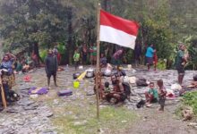 Diduga Warga Warga Distrik Kembru sempat di sandera oleh OPM.