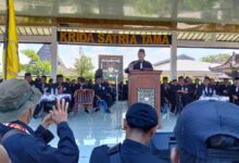 Loyalis PSHT Madiun Raya Tegaskan Dukungan kepada Pengurus Pusat Madiun Melalui Pernyataan Sikap di Apel Siaga.