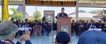 Loyalis PSHT Madiun Raya Tegaskan Dukungan kepada Pengurus Pusat Madiun Melalui Pernyataan Sikap di Apel Siaga.
