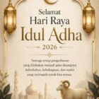 Selamat Hari Raya Idul Adha tahun 1447 H.