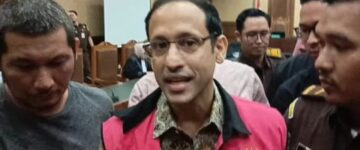 Diduga Mantan Menteri Pendidikan Nasional Nadien masuk penjarah, yang bos-bos kabur.