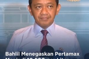 Diduga Program Bahlil gila, harus di pecat.