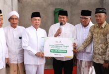Menutup sambutannya, dia mengucapkan terima kasih atas sinergi dan dukungan masyarakat terhadap program.