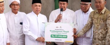 Menutup sambutannya, dia mengucapkan terima kasih atas sinergi dan dukungan masyarakat terhadap program.