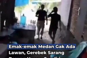 EMAK-EMAK DI MEDAN DATANGKAN TEMPAT SARANG NARKOBA DI MEDAN.