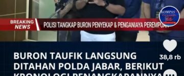 Polisi cepat tangkap pelaku niaya sang pacarnya.