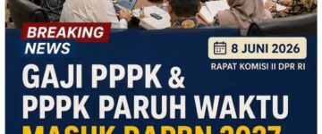 Pegawai P3K PW dan P sudah di bahas di komisi II Gedung DPR RI.