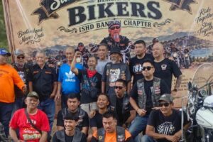 Harley-Davidson Guncang Rumpin, 50 Bikers ISHD Banten Chapter peringati 58 Tahun Persaudaraan.