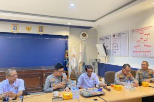 Kapolres Herbin Sianipar Sambangi PWI Kota Tangerang, Minta Kapolsek Gerak Cepat Lawan Hoaks.