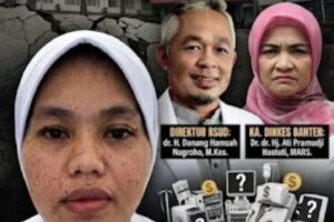 PEJABAT RSUD BANTEN DI TETAPKAN JADI TERSANGKA.